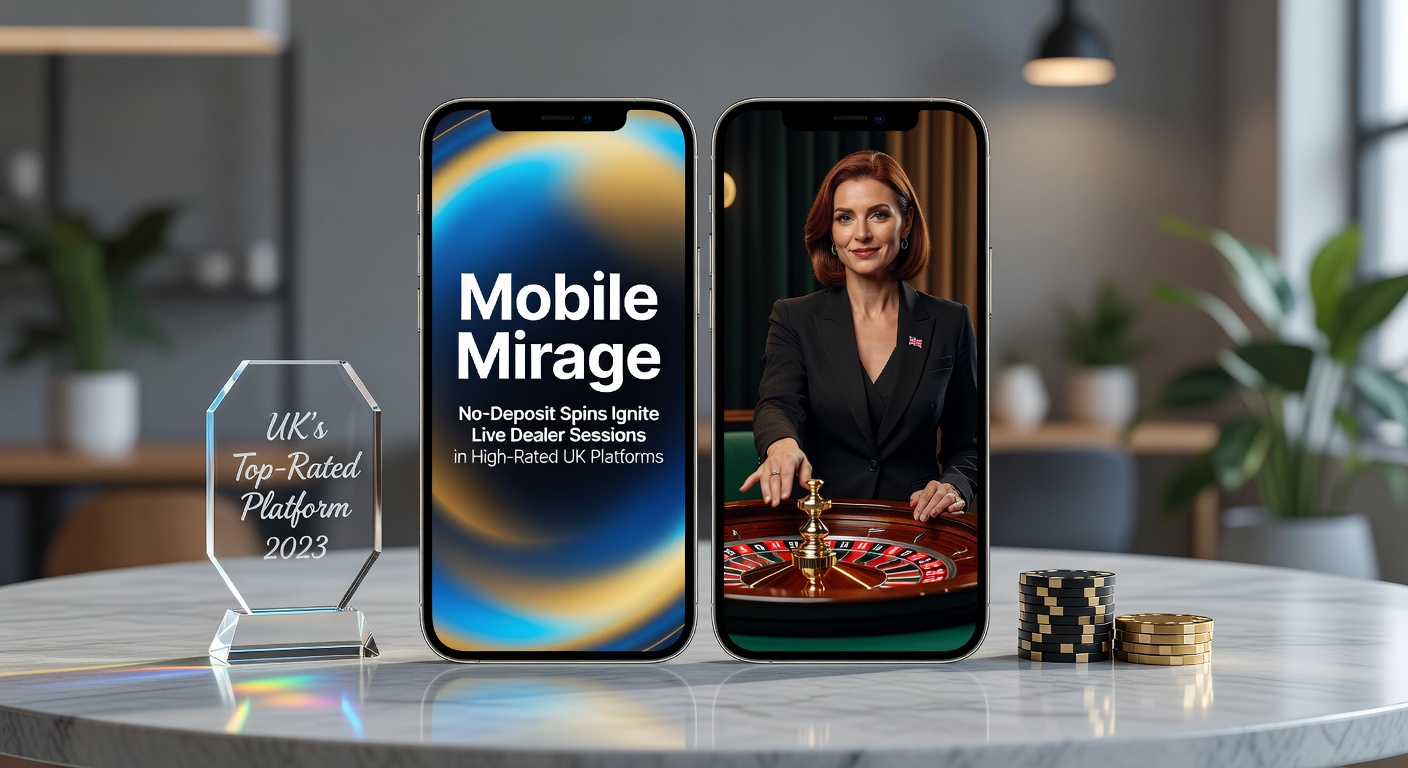 Smartphone displaying vibrant live dealer roulette table with no-deposit spin promotions overlayed on a sleek mobile casino app